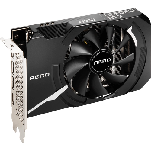 MSI VGA GEFORCE RTX 3050 AERO ITX 8G RTX3050 8GB GDDR6 128B DX12 PCIE 4.0 X8 (3XDP 1XHDMI)