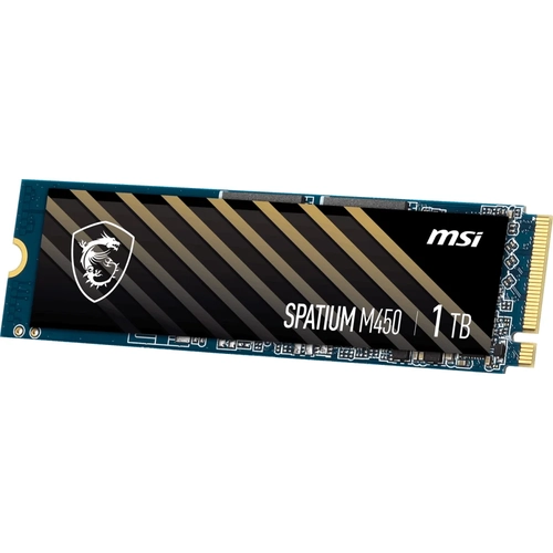 MSI SPATIUM M450 PCIe 4.0 NVMe M.2 1TB (3600MB-3000MB/s) SSD
