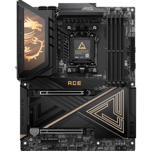 MSI MEG X870E ACE MAX DDR5 9000 MHz (OC) M.2x5 USB 3.2 HDMI Wi-Fi 7 RGB ATX