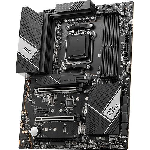 MSI PRO X670-P WIFI AM5 DDR5 6600MHZ(OC) 4X M.2 USB 3.2 HDMI DP 2.5G LAN AMD WIFI 6E RGB ATX