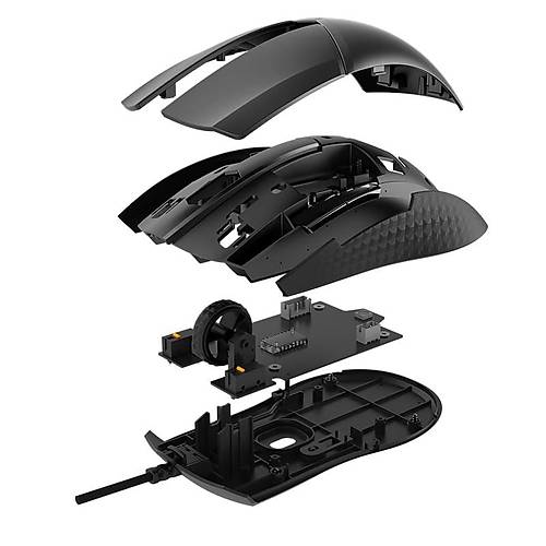 MSI GG CLUTCH GM41 LIGHTWEIGHT V2 65 GRAM ESPORTS GAMING MOUSE 16000 DPI 1MS POLLING PIXART PMW-3389 OPTIK SENSOR OMRON SWITCH RGB L