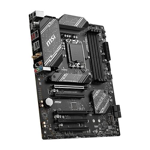 MSI MB B760 GAMING PLUS WIFI SOKET 1700 DDR5 6800(OC) PCI-E ,M.2 USB3.2 HDMI,DP 1X 2.5G LAN WI-FI 6E ATX