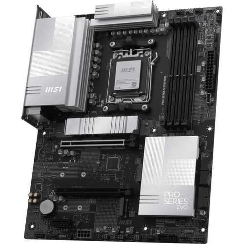 MSI PRO X870E-S EVO WIFI DDR5 8200 MHz (OC) M.2x3 USB 3.2 HDMI Wi-Fi 7 RGB ATX