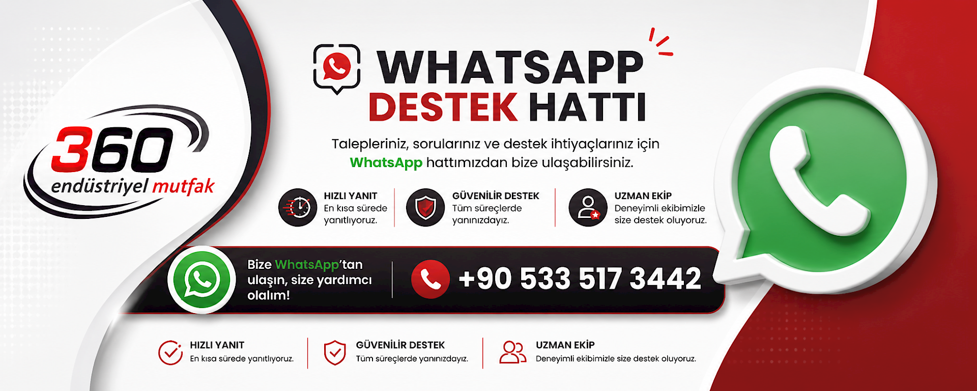 WhatsApp Destek Hatt�