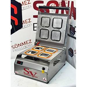 S�nmez 110x110 Cm Kare Tatl� Tabak Kapatma Makinesi 4 L� Kal�p