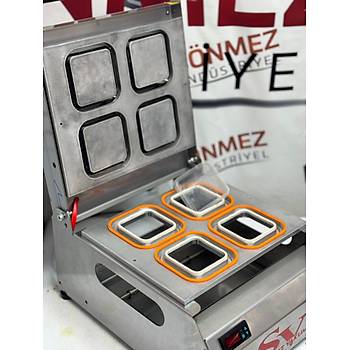 S�nmez 110x110 Cm Kare Tatl� Tabak Kapatma Makinesi 4 L� Kal�p