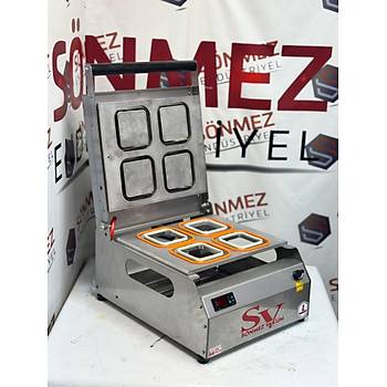S�nmez 110x110 Cm Kare Tatl� Tabak Kapatma Makinesi 4 L� Kal�p