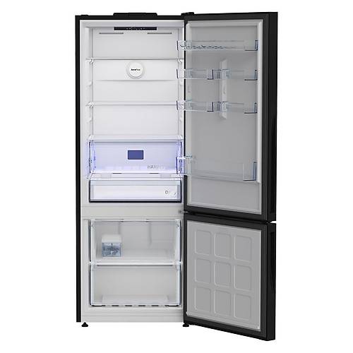 670475 IESC AI Siyah Cam Yapay Zeka Teknolojili No Frost Buzdolab�