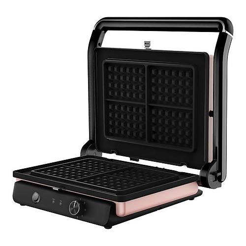 TMW 5046 R Floral�2in1 & Waffle Makinesi Tost Makinesi