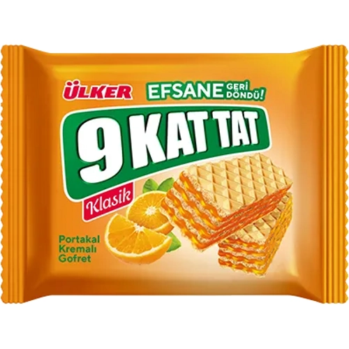 �lker 9 Kat Tat Portakal Kremal� Gofret 39 g