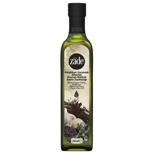 Karabiber-Sar�msak-Biberiye Aromal� Nat�rel S�zma Zeytinya�� 250 ml (Cam)