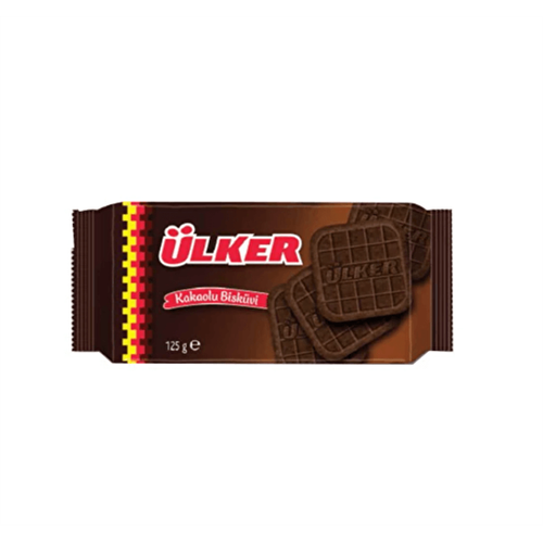 �lker Kakaolu Bisk�vi 125 g 12'li