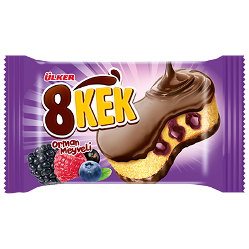 �lker Dankek 8 Kek Orman Meyveli 55 g