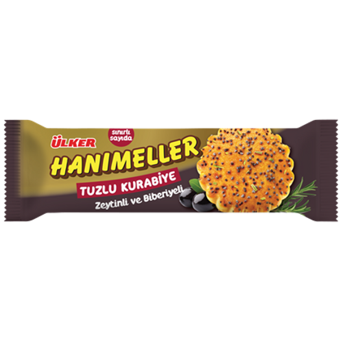 �lker Han�meller Zeytinli ve Biberiyeli Tuzlu Kurabiye 81 gr