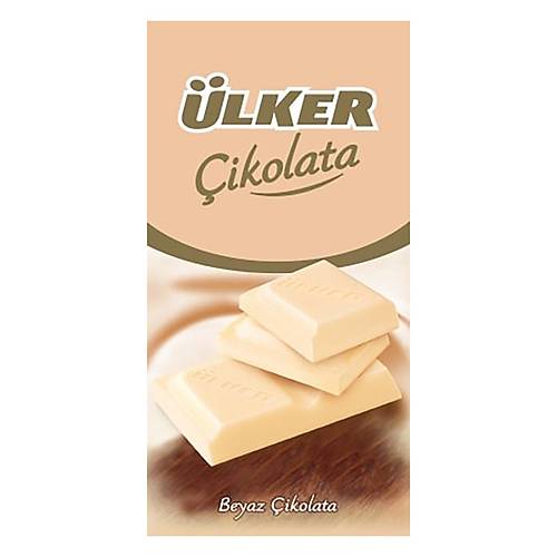 �lker Tablet Beyaz �ikolata 70 G