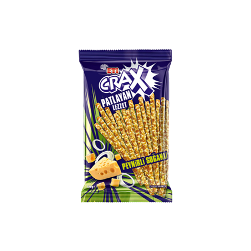 Crax Patlayan Lezzet Peynirli So�anl� �ubuk Kraker