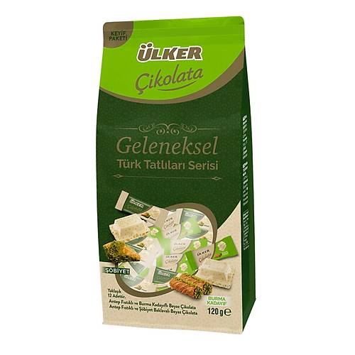 �lker Geleneksel T�rk Tatl�s� Serisi Beyaz �ikolata 120 G