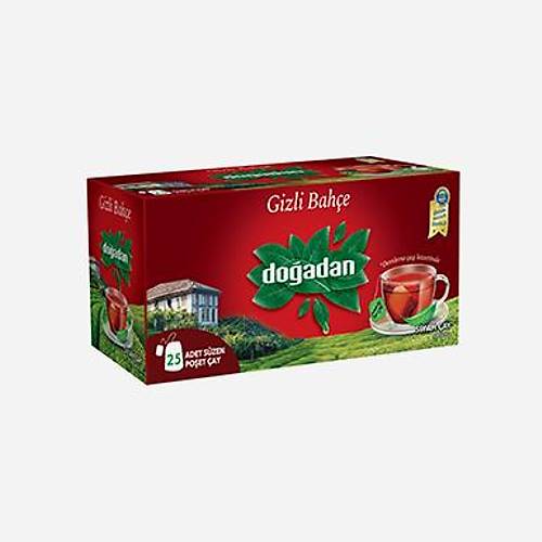 Do�adan Gizli Bah�e Bardak Po�et �ay