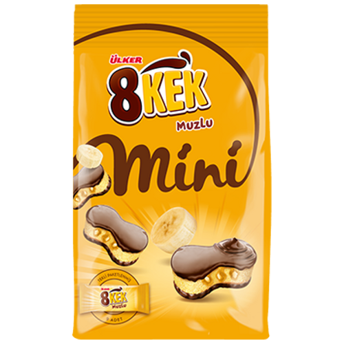 �lker 8 Kek Mini Muzlu 162 g