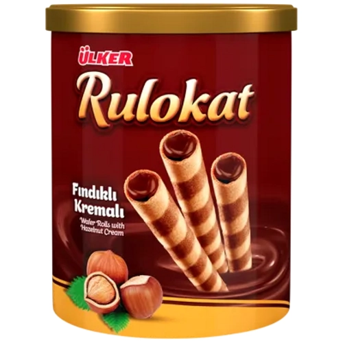 �lker 9 Kat Tat Rulokat �ikolatal� 170 g