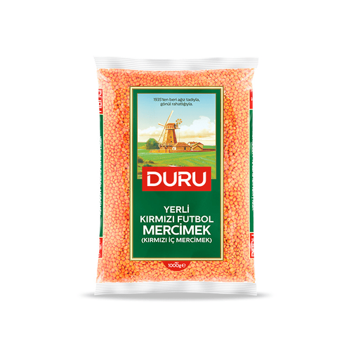 Yerli K�rm�z� Futbol Mercimek (K�rm�z� �� Mercimek) 1000g