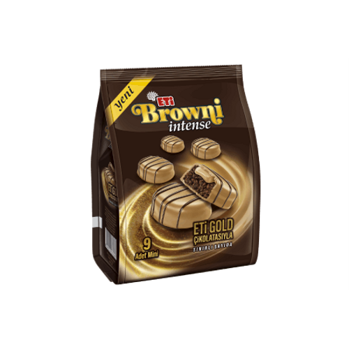 Browni Intense Mini Gold �ikolata Kapl� Krema Dolgulu Kek