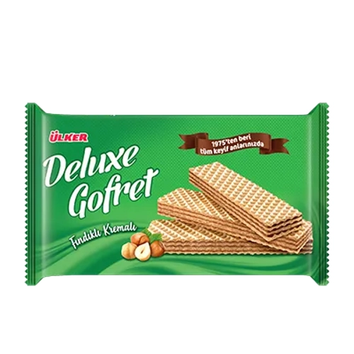 �lker Deluxe Gofret F�nd�kl� 220 g