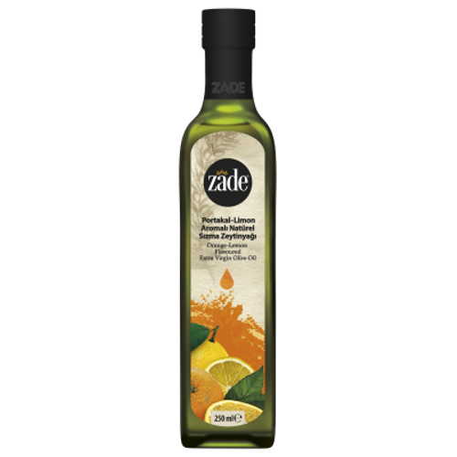 Portakal-Limon Aromal� Nat�rel S�zma Zeytinya�� 250 ml (Cam)