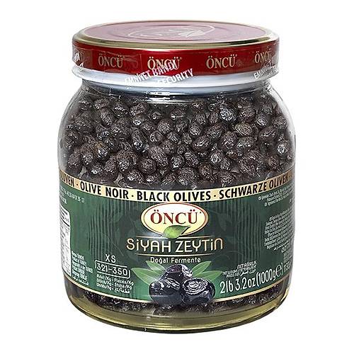 Siyah Zeytin 1000 g XS (321-350)