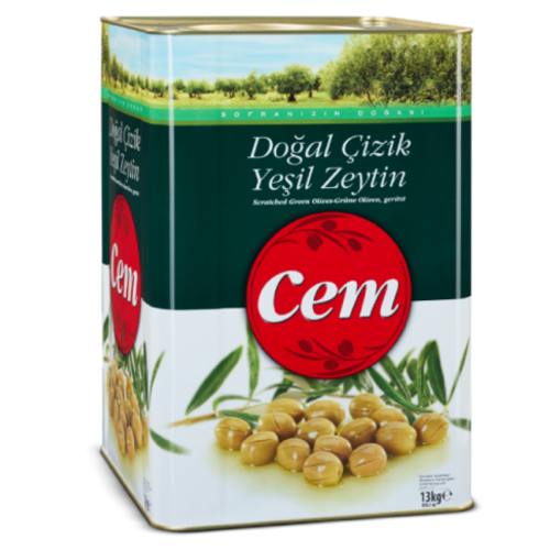 Cem Do�al �izik Ye�il Zeytin 10 kg