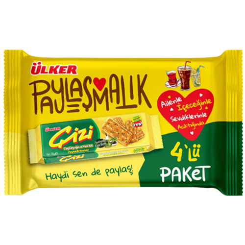 �lker �izi Kraker Zeytinya�l� ve Kekikli 280 g