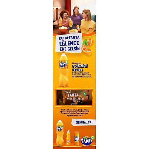 Fanta Portakal  1,5 Lt