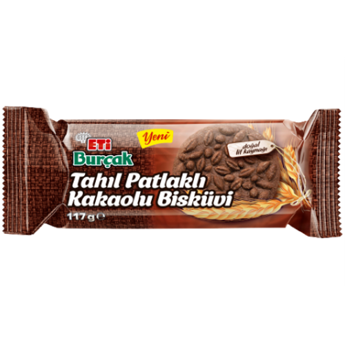 Bur�ak Tah�l Patlakl� Kakaolu Bisk�vi