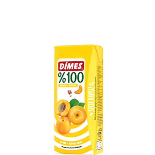 D�MES %100 Elma-Kay�s� Suyu 200 ml