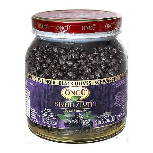 Siyah Zeytin 1000 g 3XS (381-410)