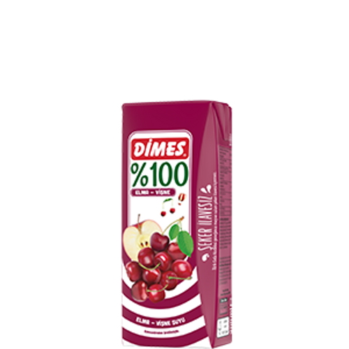 D�MES %100 Elma-Vi�ne Suyu 200 ml