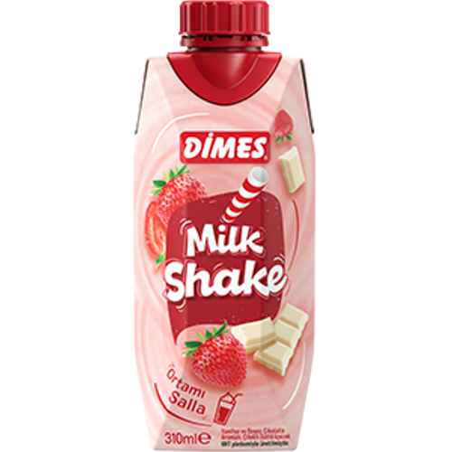 D�MES �ilekli & Beyaz �ikolatal� Milkshake