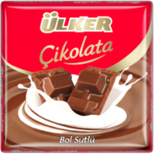 �lker Bol S�tl� Kare �ikolata 60 G