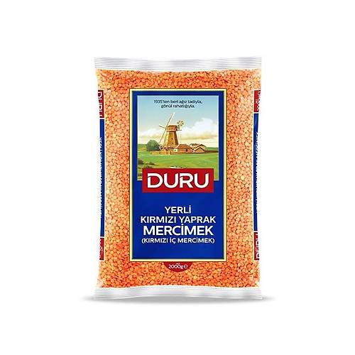 Yerli K�rm�z� Yaprak Mercimek (K�rm�z� �� Mercimek) 2000g