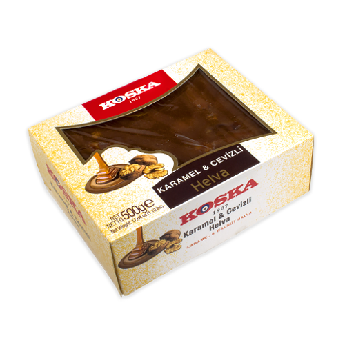 500 g Karamelli Cevizli Helva