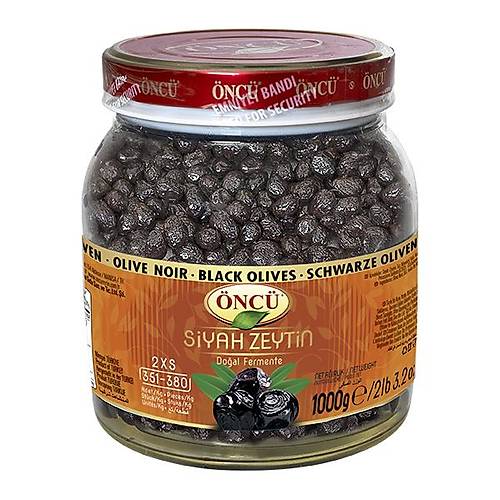 Siyah Zeytin 1000 g 2XS (351-380)