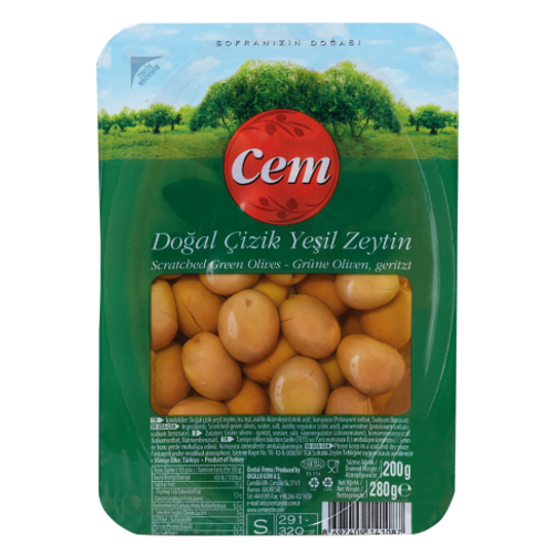 Cem Do�al �izik Ye�il Zeytin 200 gr