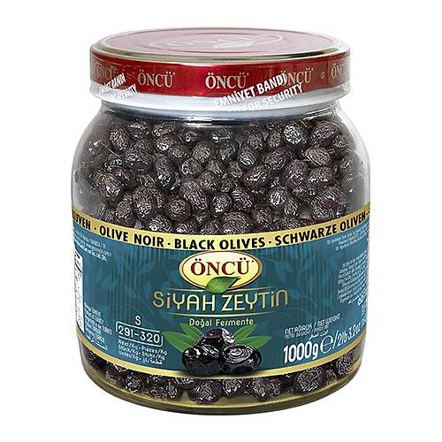 Siyah Zeytin 1000 g S (291-320)