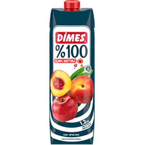 D�MES %100 Elma-�eftali Suyu