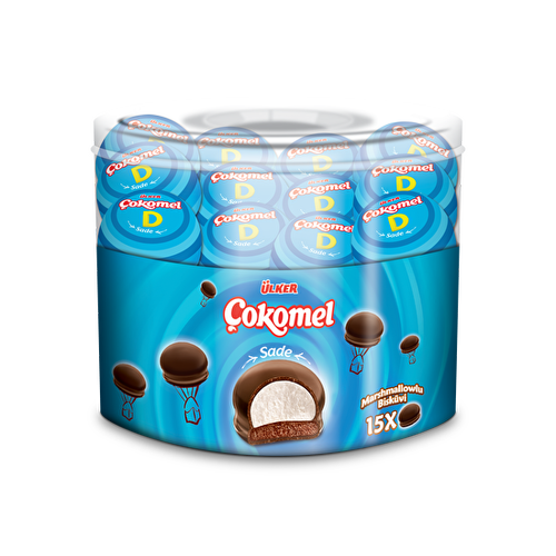 �lker �okomel Marshmallow Sade 12 g 15'li