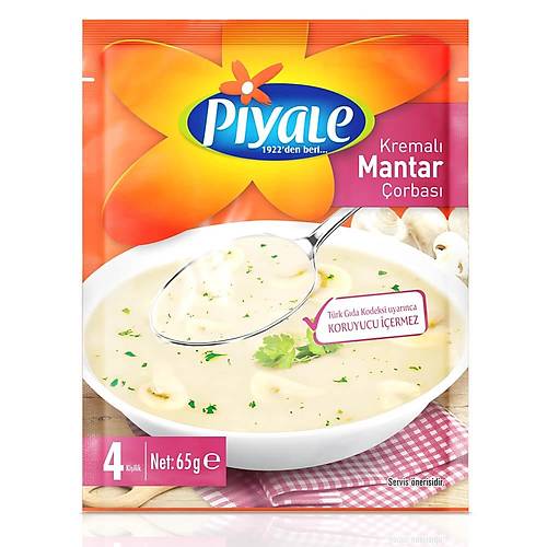 Piyale Kremal� Mantar �orbas� 65 Gr