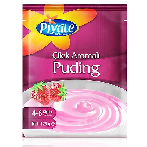 Piyale �ilekli Puding 125 Gr