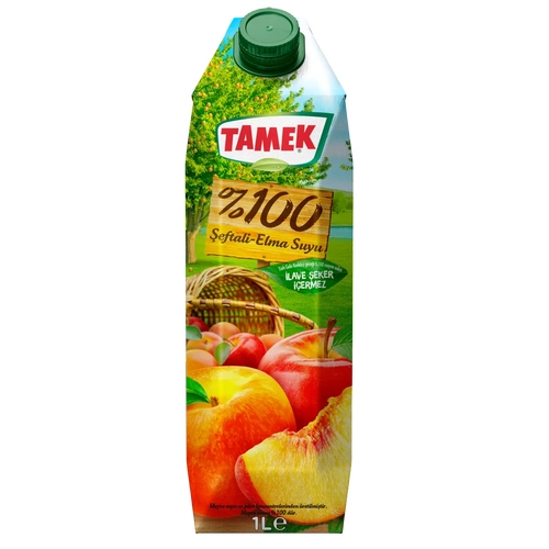 %100 �eftali-Elma Suyu