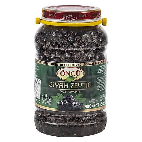 Siyah Zeytin 2000 g XS (321-350)
