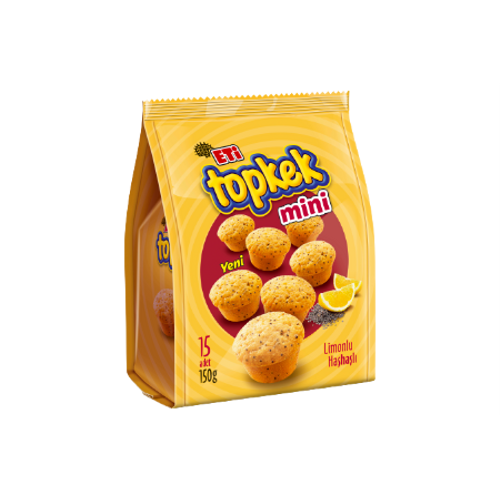 Topkek Mini Limonlu Ha�ha�l� Kek